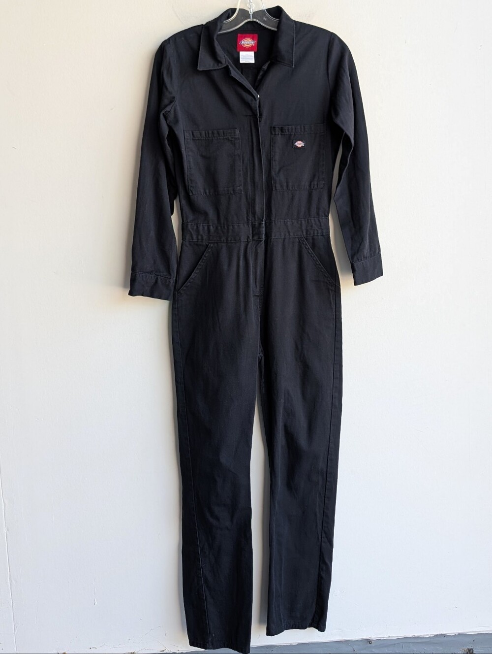 Dickies Black Long-Sleeve Denim Coverall